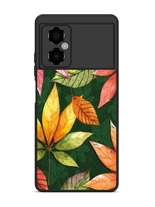 Autumn'S Embrace Glossy Soft Edge Case for Poco M4 (5G) Chachhi