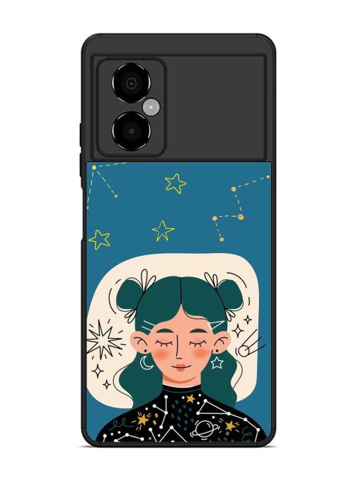 Cosmic Daydreamer Glossy Soft Edge Case for Poco M4 (5G) Chachhi