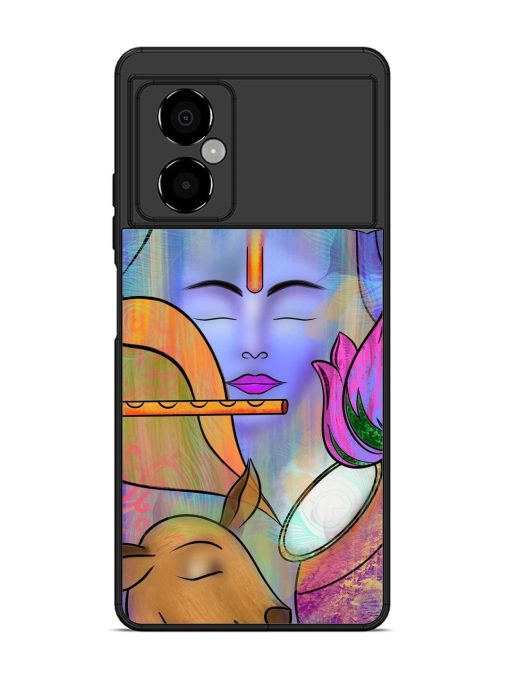 Divine Serenity Glossy Soft Edge Case for Poco M4 (5G) Chachhi