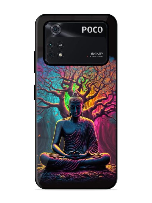 Enlightened Serenity Glossy Soft Edge Case for Poco M4 Pro (4G)