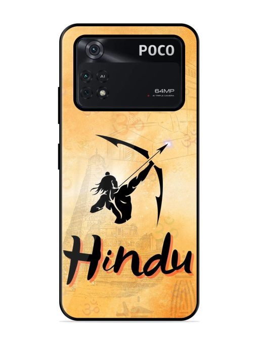 Hindu Glossy Soft Edge Case for Poco M4 Pro (4G) Chachhi