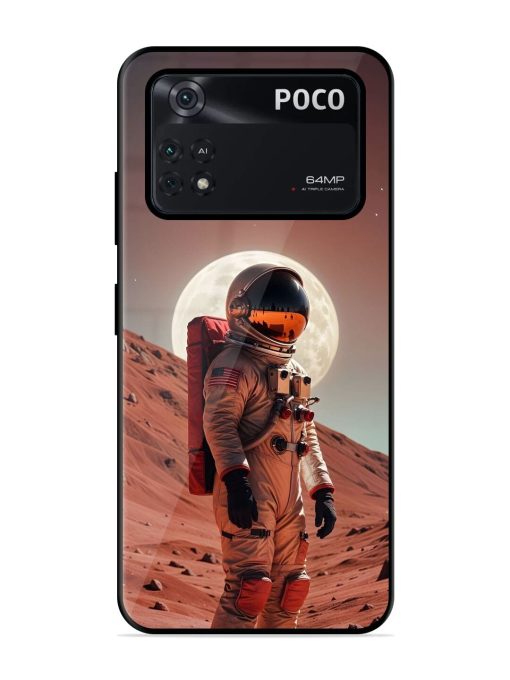 The Red Planet Glossy Soft Edge Case for Poco M4 Pro (4G) Chachhi