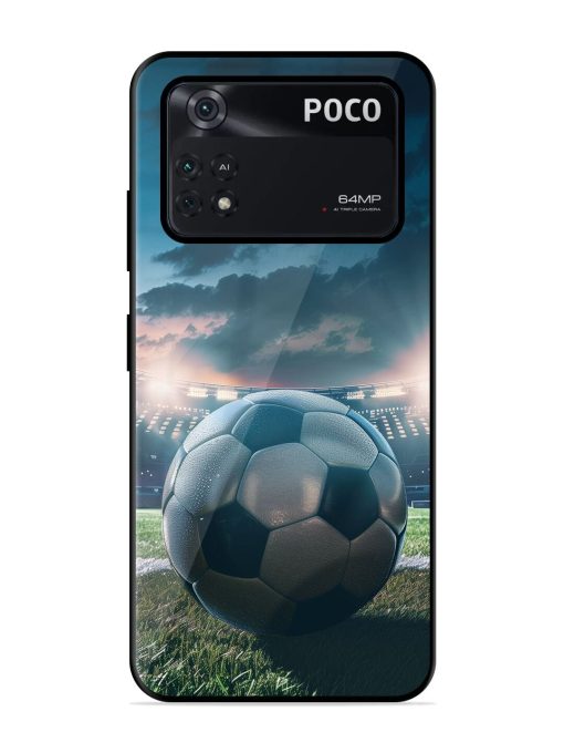 Beautiful Game Glossy Soft Edge Case for Poco M4 Pro (4G) Chachhi