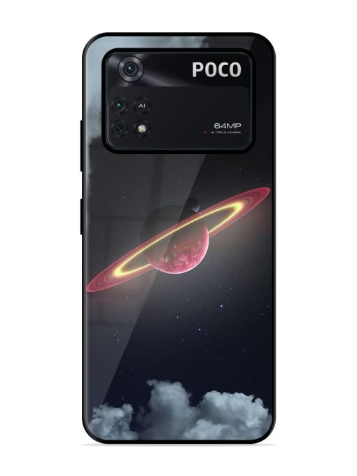 Cosmic Ballet Glossy Soft Edge Case for Poco M4 Pro (4G) Chachhi