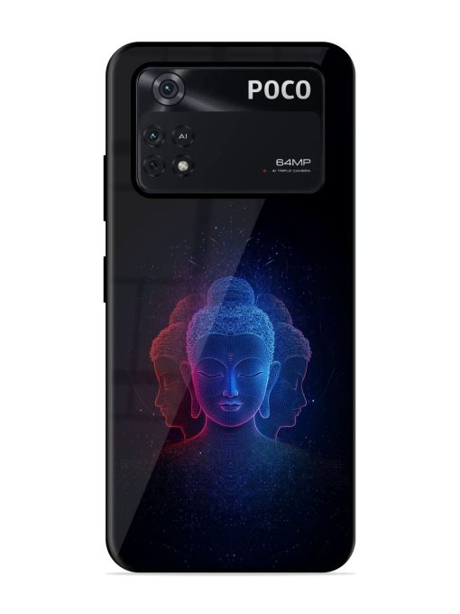 Neon Nirvana Glossy Soft Edge Case for Poco M4 Pro (4G) Chachhi