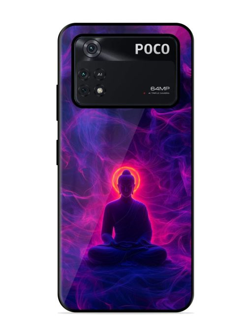 Neon Nirvana Glossy Soft Edge Case for Poco M4 Pro (4G) Chachhi