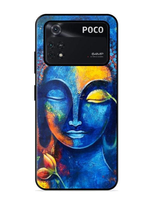 Enlightened Serenity Glossy Soft Edge Case for Poco M4 Pro (4G) Chachhi