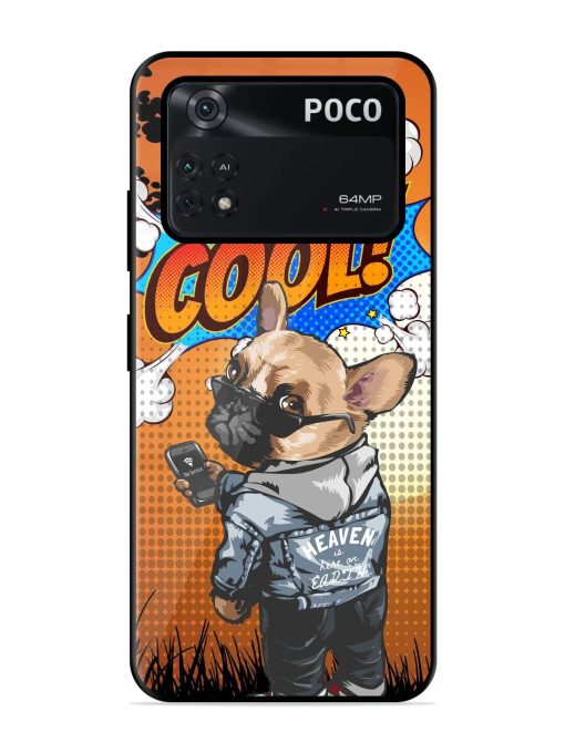 Cool Pup Glossy Soft Edge Case for Poco M4 Pro (4G) Chachhi