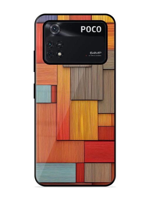 Woodsy Wonders Glossy Soft Edge Case for Poco M4 Pro (4G) Chachhi