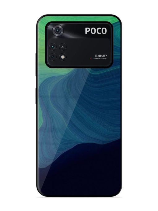 Oceanic Dreams Glossy Soft Edge Case for Poco M4 Pro (4G) Chachhi