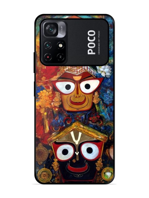 Lord Jagannath Glossy Soft Edge Case for Poco M4 Pro (5G) Chachhi