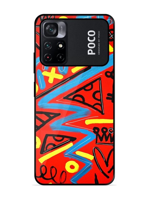 Groovy Garden Glossy Soft Edge Case for Poco M4 Pro (5G) Chachhi