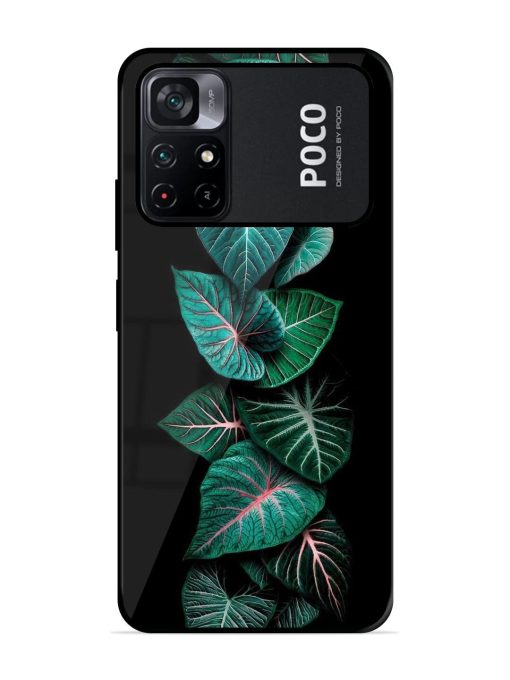 Emerald Elegance Glossy Soft Edge Case for Poco M4 Pro (5G) Chachhi