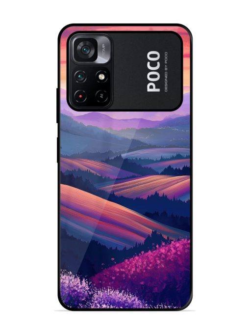 Twilight'S Embrace Glossy Soft Edge Case for Poco M4 Pro (5G) Chachhi