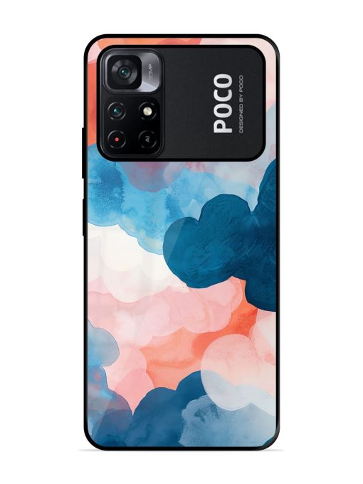 Skyward Dreams Glossy Soft Edge Case for Poco M4 Pro (5G) Chachhi