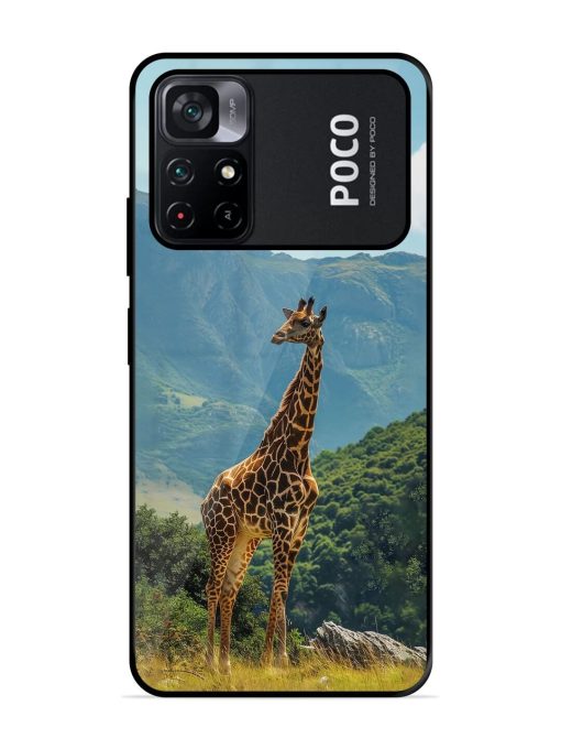 Gentle Giant Glossy Soft Edge Case for Poco M4 Pro (5G)