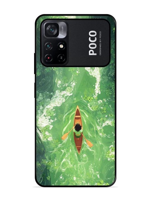 Solitude On The River Glossy Soft Edge Case for Poco M4 Pro (5G) Chachhi