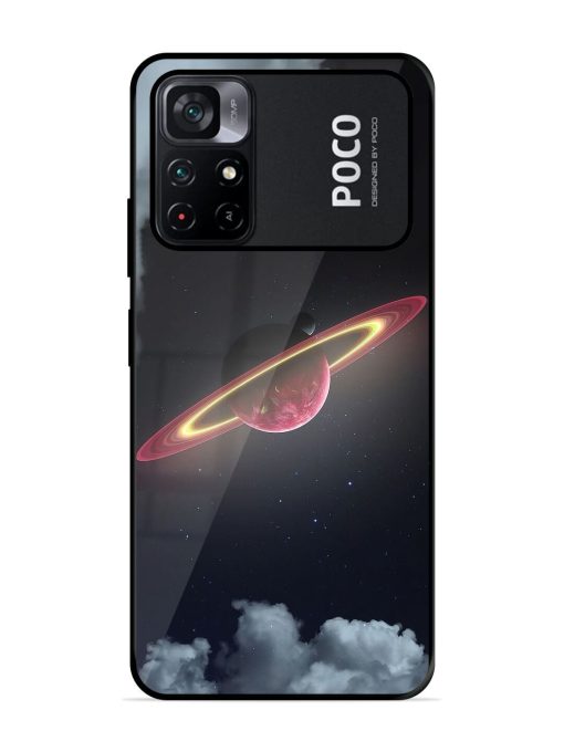 Cosmic Ballet Glossy Soft Edge Case for Poco M4 Pro (5G) Chachhi