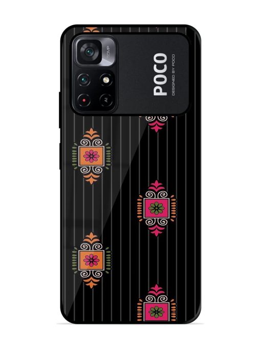 Ornate Elegance Glossy Soft Edge Case for Poco M4 Pro (5G) Chachhi