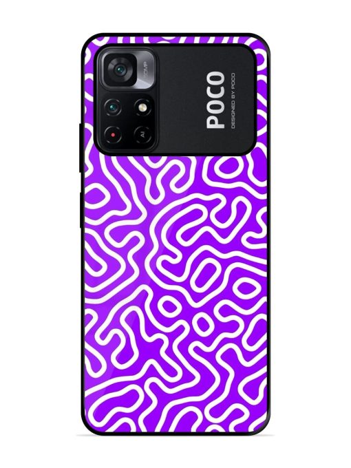 Wavy Wonder Glossy Soft Edge Case for Poco M4 Pro (5G) Chachhi