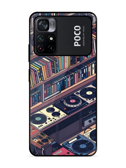 Music Lover'S Haven Glossy Soft Edge Case for Poco M4 Pro (5G) Chachhi