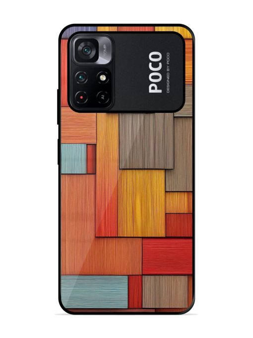 Woodsy Wonders Glossy Soft Edge Case for Poco M4 Pro (5G) Chachhi