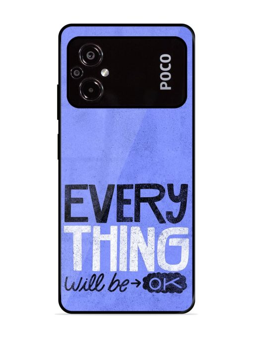 Hopeful Hues Glossy Soft Edge Case for Poco M5 Chachhi