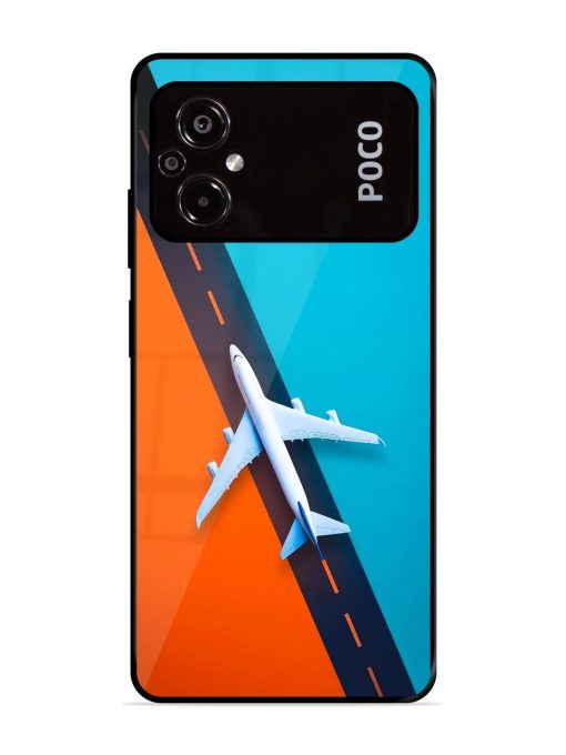 Skyward Bound Glossy Soft Edge Case for Poco M5 Chachhi