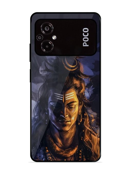 Lord Shiva Glossy Soft Edge Case for Poco M5 Chachhi