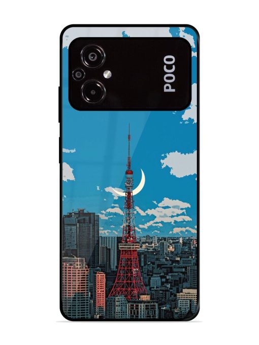 Tokyo Twilight Glossy Soft Edge Case for Poco M5 Chachhi