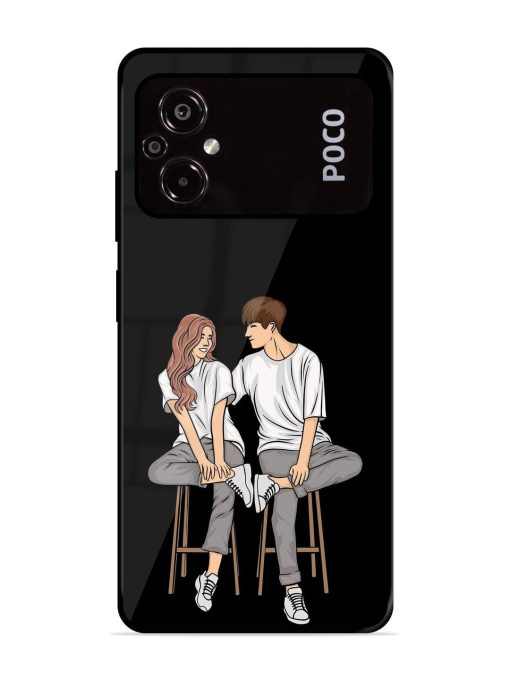 Soulful Connection Glossy Soft Edge Case for Poco M5 Chachhi