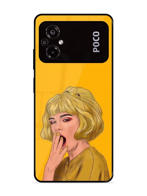 The Yaw Glossy Soft Edge Case for Poco M5 Chachhi