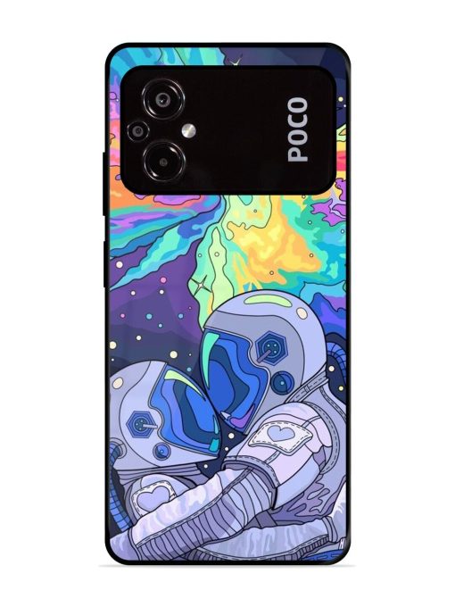 Cosmic Love Glossy Soft Edge Case for Poco M5 Chachhi