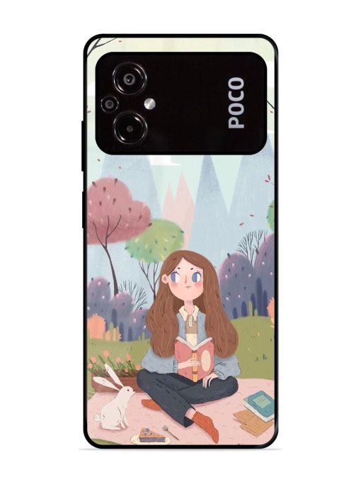 The Bookish Escape Glossy Soft Edge Case for Poco M5 Chachhi