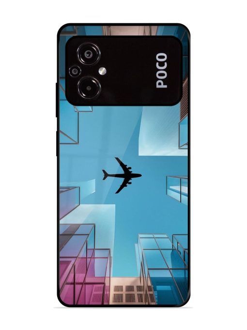 Urban Flightpath Glossy Soft Edge Case for Poco M5 Chachhi