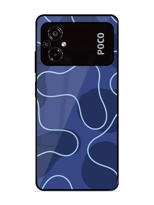 Midnight Maze Glossy Soft Edge Case for Poco M5 Chachhi