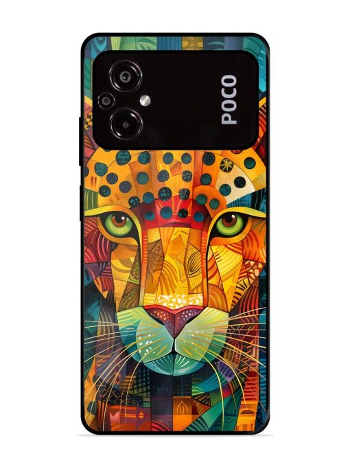 Mosaic Majesty Glossy Soft Edge Case for Poco M5 Chachhi