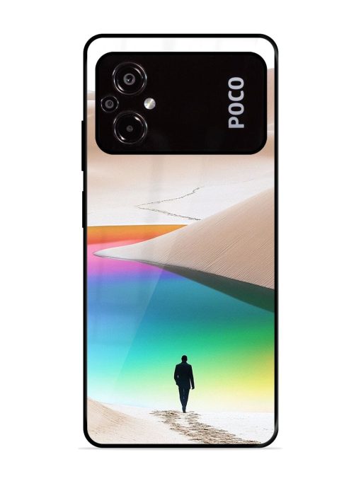 Desert Dreams Glossy Soft Edge Case for Poco M5 Chachhi