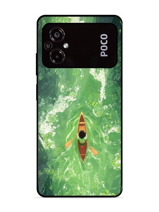 Solitude On The River Glossy Soft Edge Case for Poco M5 Chachhi