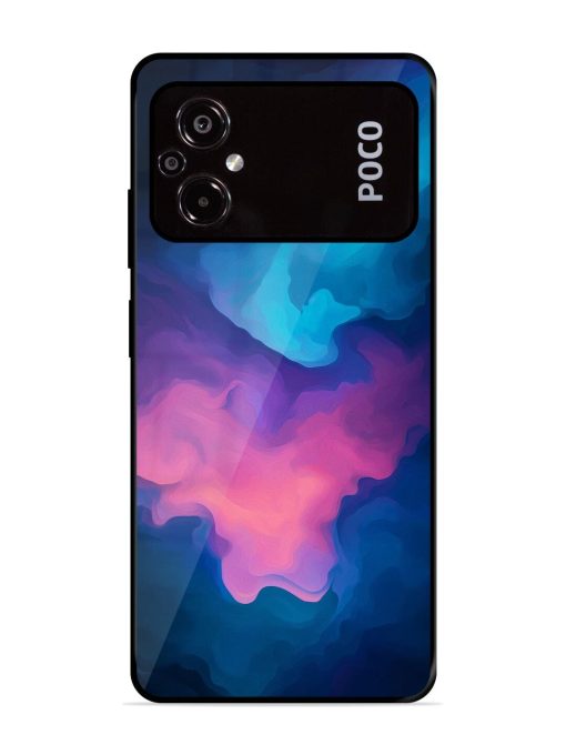 Cosmic Canvas Glossy Soft Edge Case for Poco M5 Chachhi