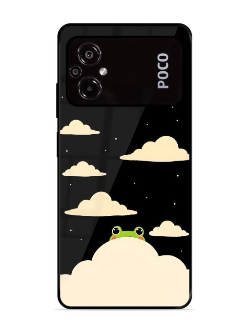 Froggy Night Sky Glossy Soft Edge Case for Poco M5 Chachhi