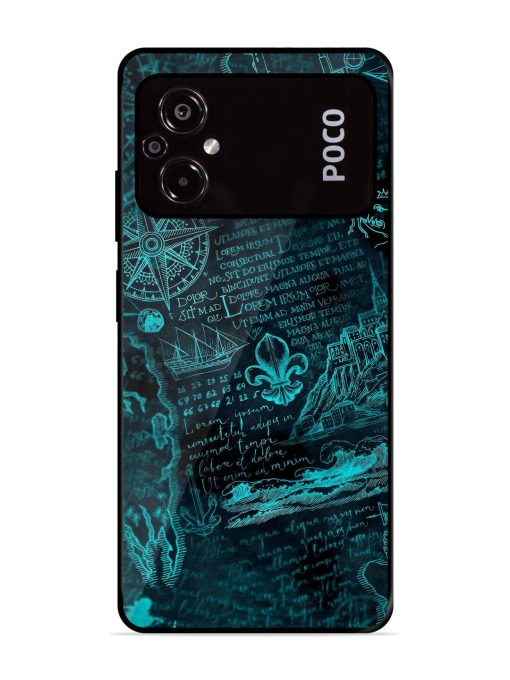 Nautical Notebook Glossy Soft Edge Case for Poco M5 Chachhi