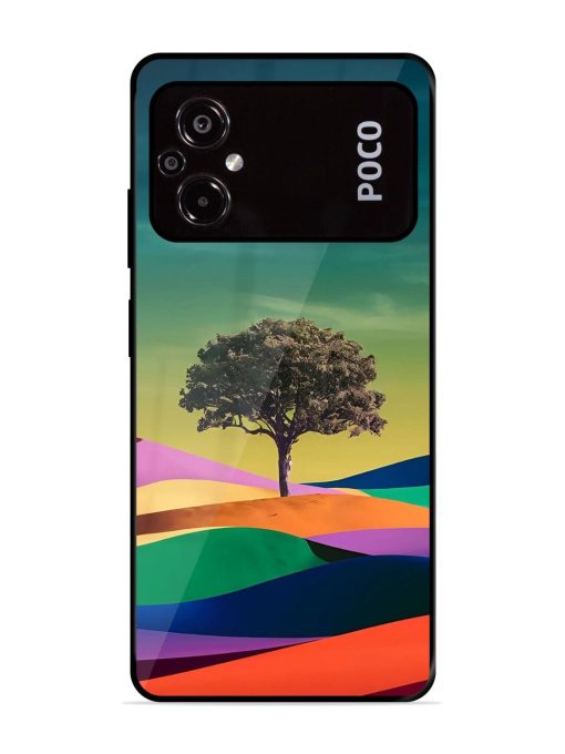 Rainbow'S Lone Sentinel Glossy Soft Edge Case for Poco M5 Chachhi