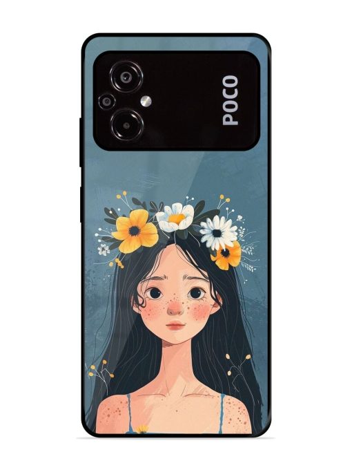 Gurl Art Glossy Soft Edge Case for Poco M5 Chachhi