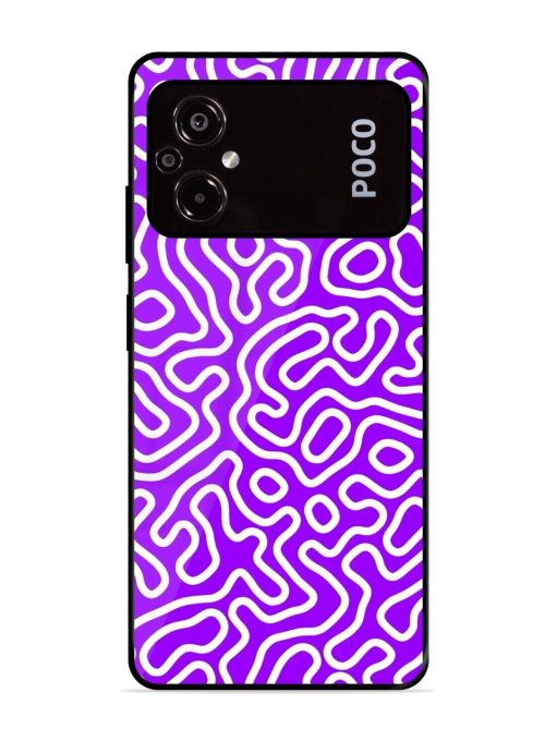 Wavy Wonder Glossy Soft Edge Case for Poco M5 Chachhi