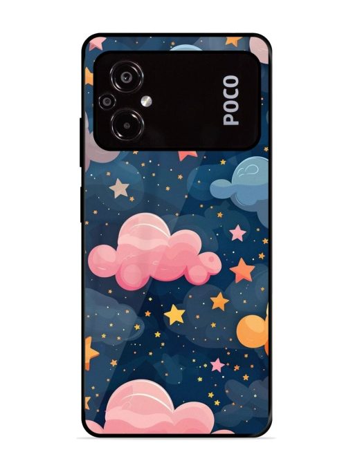 Twinkling Dreams Glossy Soft Edge Case for Poco M5 Chachhi