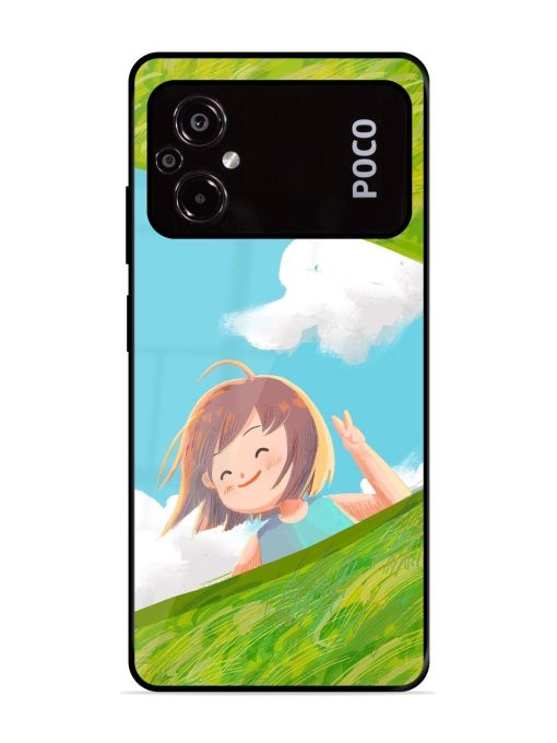 I'M On My Way Glossy Soft Edge Case for Poco M5 Chachhi