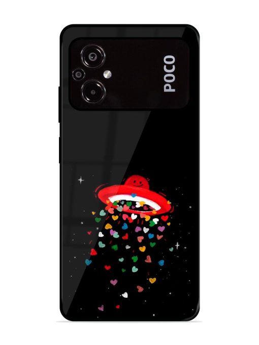 Love From Above Glossy Soft Edge Case for Poco M5 Chachhi