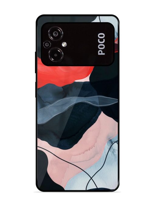 Dark Currents Glossy Soft Edge Case for Poco M5