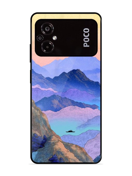 Mountain Mist Glossy Soft Edge Case for Poco M5